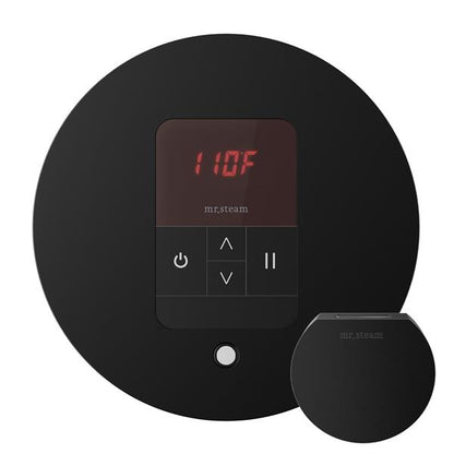 Mr. Steam - Itempo Steam Shower Control And Aroma Designer Steamhead Round