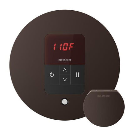 Mr. Steam - Itempo Steam Shower Control And Aroma Designer Steamhead Round