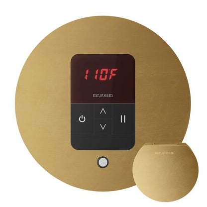 Mr. Steam - Itempo Steam Shower Control And Aroma Designer Steamhead Round