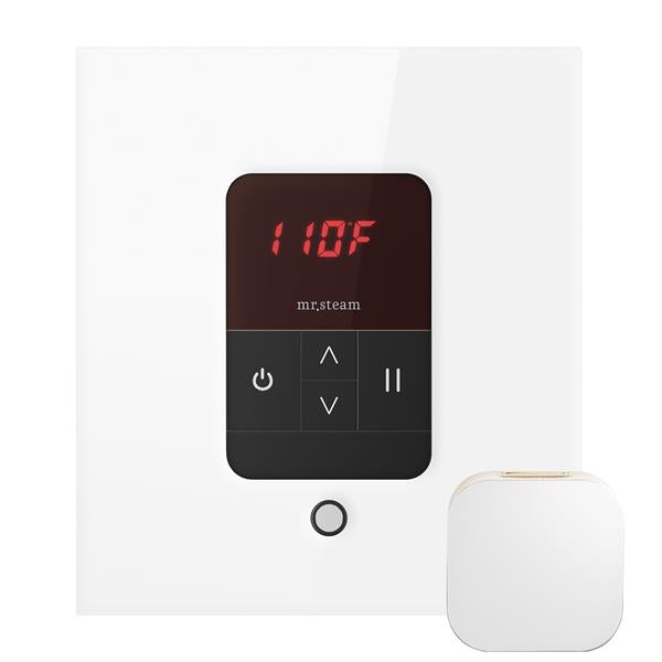 Mr. Steam - Itempo Steam Shower Control And Aroma Designer Steamhead Square