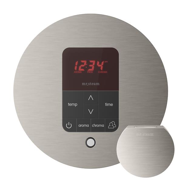 Mr. Steam - Itempoplus Steam Shower Control And Aroma Designer Steamhead Round
