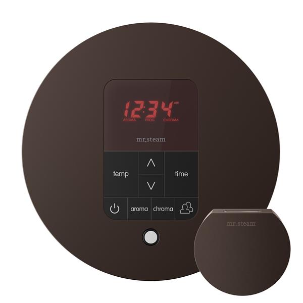 Mr. Steam - Itempoplus Steam Shower Control And Aroma Designer Steamhead Round
