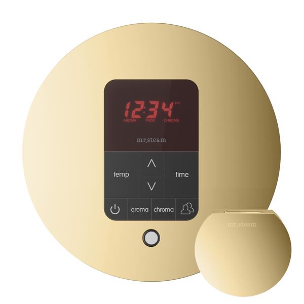 Mr. Steam - Itempoplus Steam Shower Control And Aroma Designer Steamhead Round