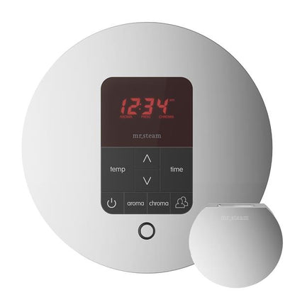 Mr. Steam - Itempoplus Steam Shower Control And Aroma Designer Steamhead Round