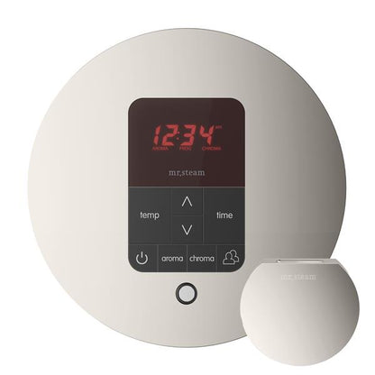 Mr. Steam - Itempoplus Steam Shower Control And Aroma Designer Steamhead Round
