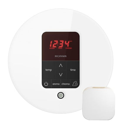 Mr. Steam - Itempoplus Steam Shower Control And Aroma Designer Steamhead Round