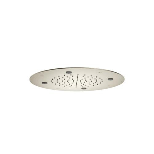 Flusso - 15 Inch Stainless Steel Flush Mount Rainhead With Mist Flow