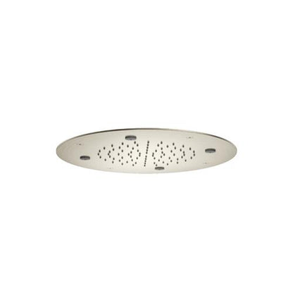 Flusso - 15 Inch Stainless Steel Flush Mount Rainhead With Mist Flow