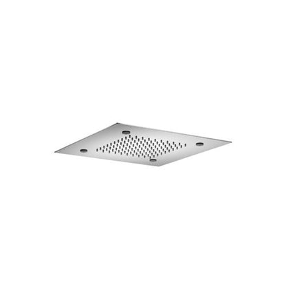 Flusso - 15 Inch Stainless Steel Flush Mount Rainhead With Mist Flow
