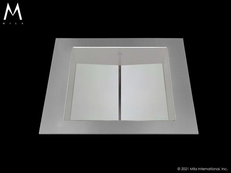 Mila - Atelier Bathroom Tri-Mount  - 21 X 17 2-Tone Finish