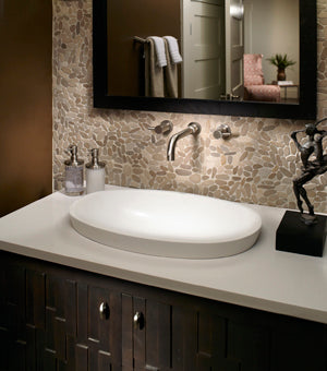 MTI - Alissa Sr Sculpturestone Semi-Recessed (22.5X14)