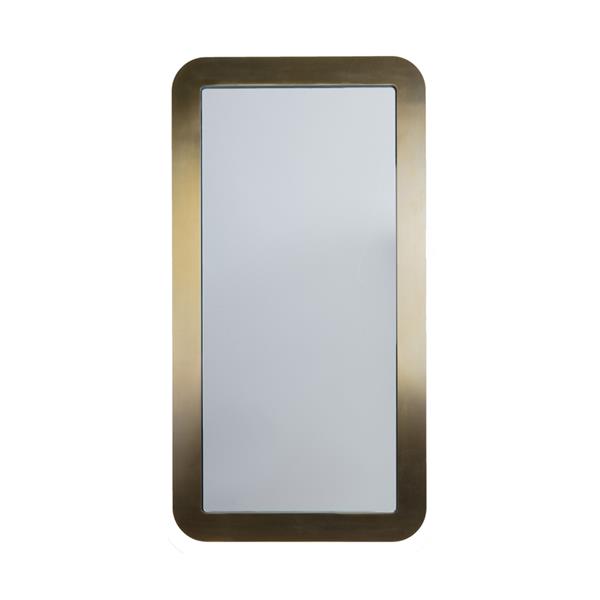 Lacava - Metallo Wall Hung Mirror With Metal Frame Surround. Can Be Mounted In Multiple Orientations, Add On Acc4 Led Lighting Available.