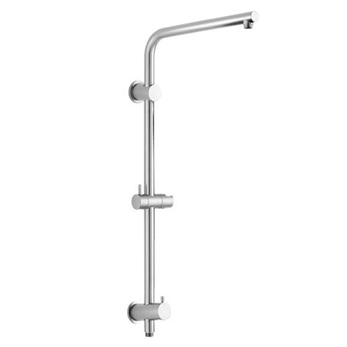Mountain Plumbing - Rain Rail Plus - Wall Mounted Shower Rail with Bottom Outlet Integral Waterway and Diverter (Standard)
