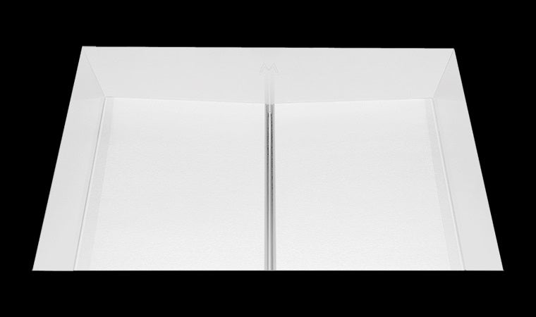 Mila - Flatiron Bathroom Under Mount  - 22 X 15 White