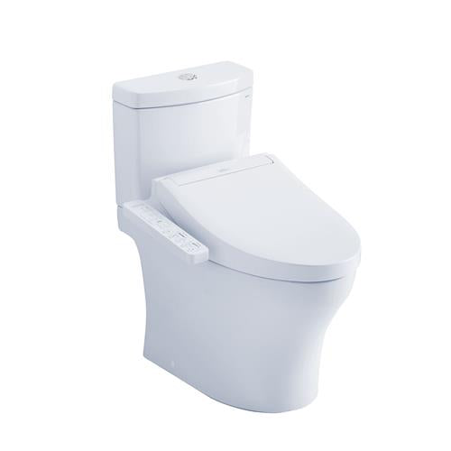 Toto - Aquia IV Washlet+ Two-Piece Elongated Toilet and WASHLET C2 Bidet Seat