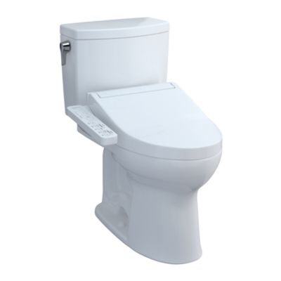 Toto - Drake II  Washlet+ 1G Two-Piece Elongated 1.0 GPF Toilet and WASHLET+ C2 Bidet Seat