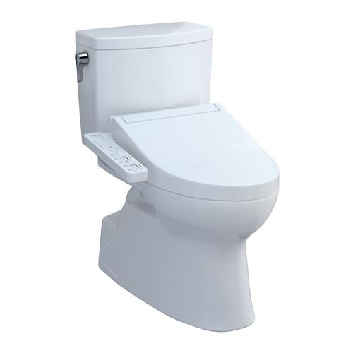 Toto - Vespin II Washlet+ 1G Two-Piece Elongated 1.0 GPF Toilet C2 Bidet Seat