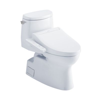 Toto - Carlyle II Washlet+ 1G One-Piece Elongated 1.0 GPF Toilet and WASHLET+ C2 Bidet Seat