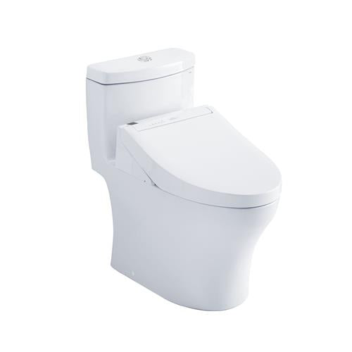 Toto - Aquia IV Washlet+ One-Piece Elongated Toilet and WASHLET C5 Bidet Seat