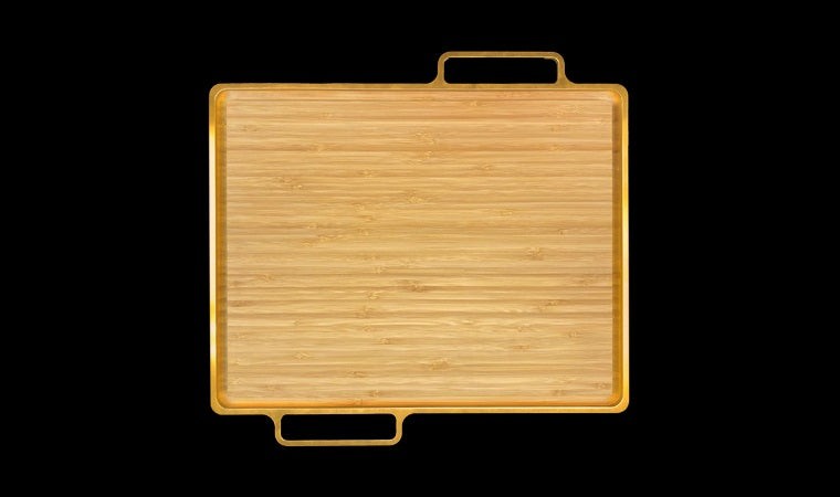 Mila - Workstation Cutting Board  - Gold