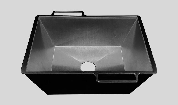 Mila - Workstation Side Sink  - Graphite