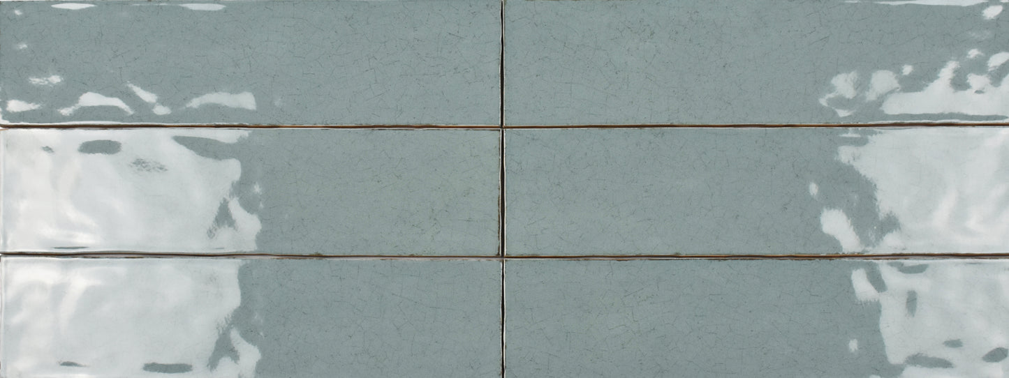 Roca Tile - Lustre Crackled 3 Inch x 12 Inch