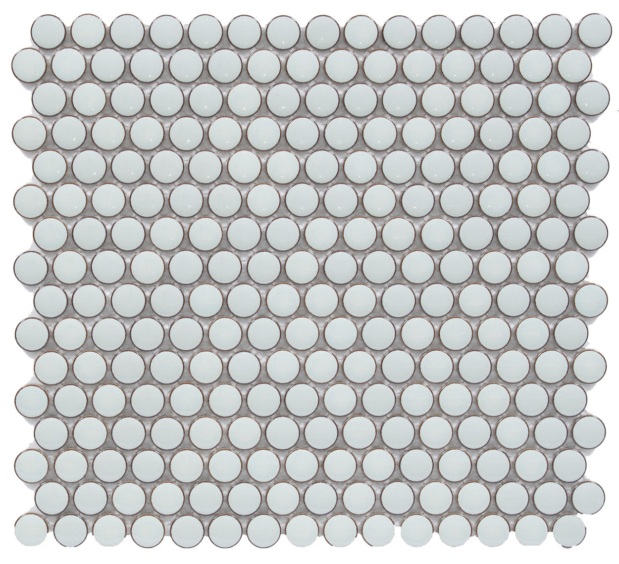 Roca Tile - 12 x 12 Inch Penny Round MosaicMax