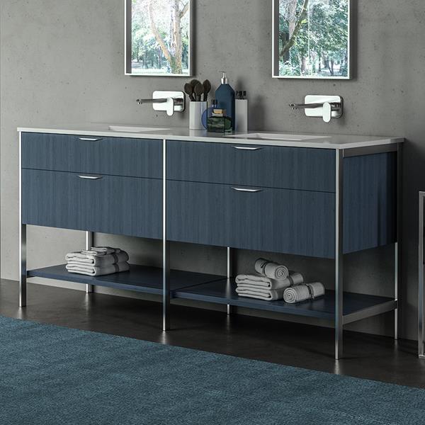 Lacava - Navi Metal Frame For Free Standing Under-Counter Vanity Nav-Un-72