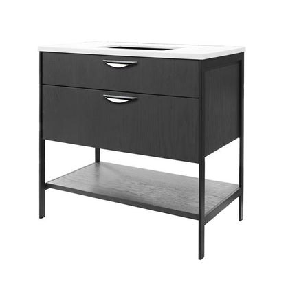 Lacava - Navi Cabinet Of Free Standing Under-Counter Vanity With Two Wide Drawers