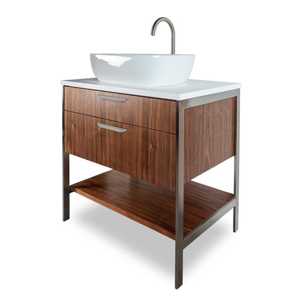 Lacava - Navi Cabinet Of Free Standing Under-Counter Vanity Which With Two Wide Drawers