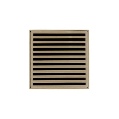 Infinity Drain - 5 x 5 Inch ND 5 Complete Standard Kit