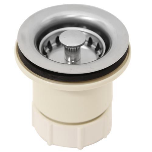 Nantucket Sinks - Junior Duo Bar Sink Drain In Stainless Steel
