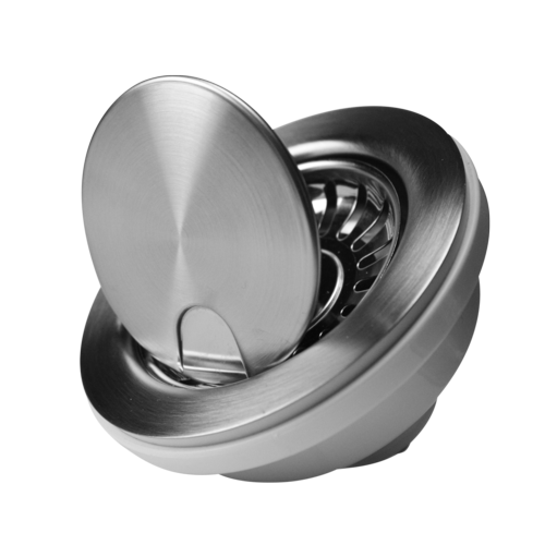 Nantucket Sinks - Flip Top Crumb Cup Inch Kitchen Drain