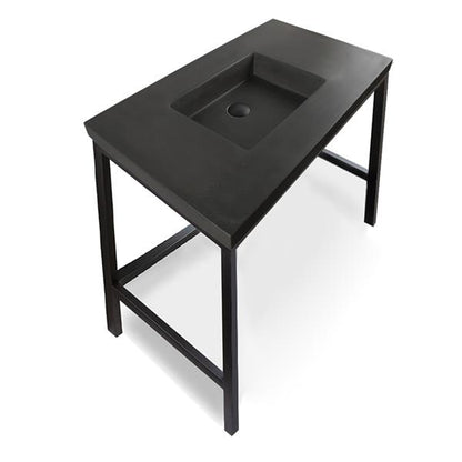 Lacava - Newterra Floor-Standing Stainless Steel Console Stand For Ada-Compliant Installation