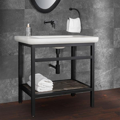 Lacava - Newterra Floor-Standing Metal Console Stand Made Of Stainless Steel