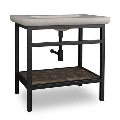 Lacava - Newterra Floor-Standing Metal Console Stand Made Of Stainless Steel