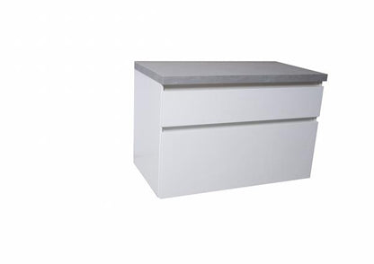 Roca Bath - Aurora Two Drawers Wall-Hung Bathroom Vanity 36 x 19 Inch