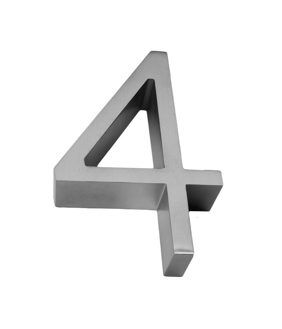 Linnea - 5 Inch High Address Number 4