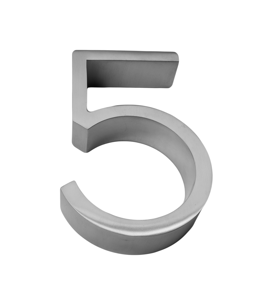 Linnea - 5 Inch High Address Number 5