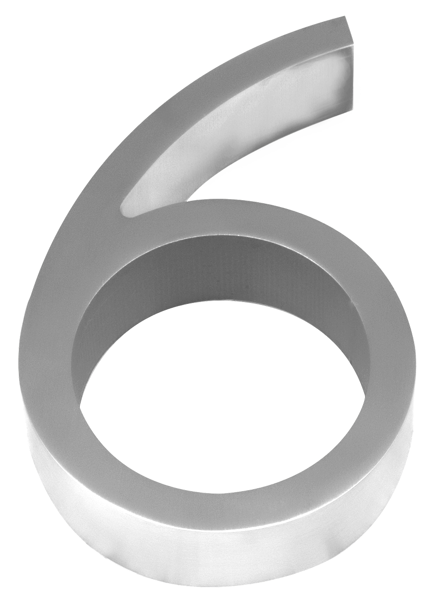 Linnea - 5 Inch High Address Number 6