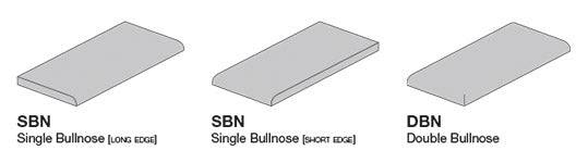 Adex - Neri Single Bullnose 6 Inch 3 X 6 (Long Edge)