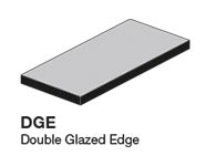 Adex - Neri Double Glazed Edge Left 6 X 12