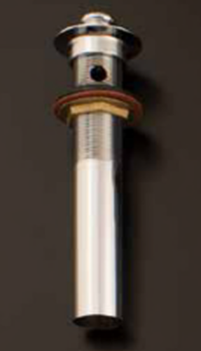Strom Living - Lavatory Drain With Easy Lift Stopper, 6 3/4 Inch X 1 1/4 Inch Dia Tube