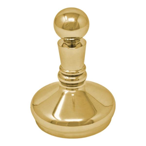 Strom Living - Robe Hook, Sacramento, Vintage Style, Solid Brass