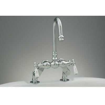 Strom Living - Deck Mount Faucet, Variable Centers From 3 3/8 Inch To 9 3/8 Inch