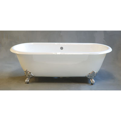 Strom Living - The Cloud 5 1/2' Cast Iron Dual Tub On Selected Finish Legs