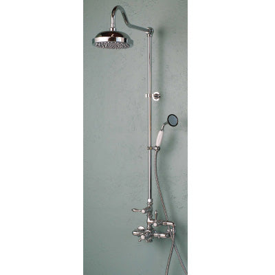 Strom Living - P0901 Thermostatic Exposed Shower Set W/Handheld Shower, 7 Inch Centers
