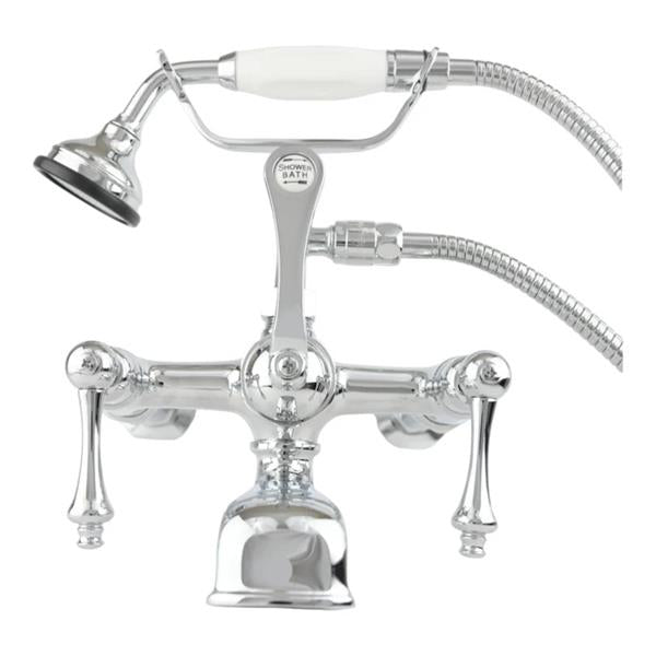 Strom Living - British Telephone Tub Faucet with Handheld Shower and Diverter Handle