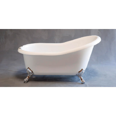 Strom Living - The Huron 5' Acrylic Slipper Tub On Selected Finish Legs