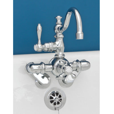 Strom Living -  Thermostatic Tub Wall Mt Faucet W/Fixed Arch Spout.